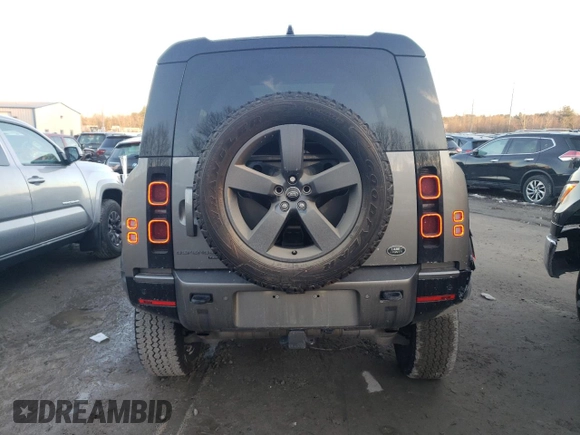 2021 Land Rover Defender with VIN SALE2ERU3M2053944, listed as a Copart auction lot 42467614 with 19,730 mi miles and . Bid and sale history available at DreamBid. Image 6.