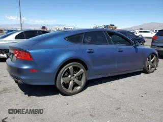 2015 Audi S7 z VIN WAUW2AFCXFN032765, wystawiony jako Copart lot #56916125 z przebiegiem 91 610 mil mil oraz Szkody całkowita. Historia ofert i sprzedaży dostępna na DreamBid. Obrazek 3.