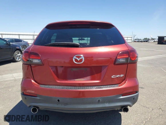 2013 Mazda CX-9 Touring with VIN JM3TB2CV2D0410399, listed as a Copart auction lot 64112605 with 203,454 mi miles and Clean title. Bid and sale history available at DreamBid. Image 6.