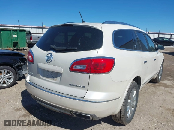 2014 Buick Enclave Premium with VIN 5GAKRCKD4EJ166542, listed as a IAAI auction lot 41688737 with 104,400 mi miles. Bid and sale history available at carsss.com. Image 4.