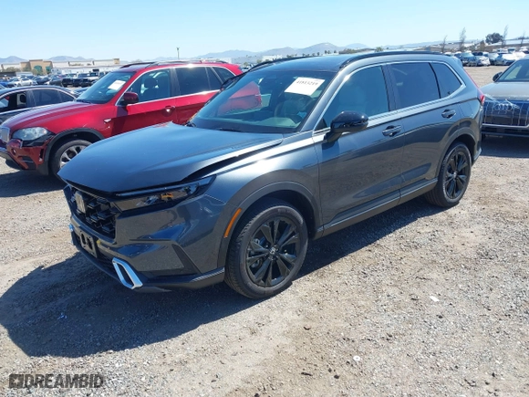 2025 Honda CR-V Hybrid Sport Touring with VIN 7FARS6H90SE042846, listed as a IAAI auction lot 41813219 with 1,330 mi miles. Bid and sale history available at carsss.com. Image 18.