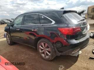 2016 Acura MDX Advance z VIN 5FRYD4H92GB037921, wystawiony jako Copart lot #50869795 z przebiegiem 121 437 mil mil oraz Szkoda całkowita • Salvage title. Historia ofert i sprzedaży dostępna na DreamBid. Obrazek 2.