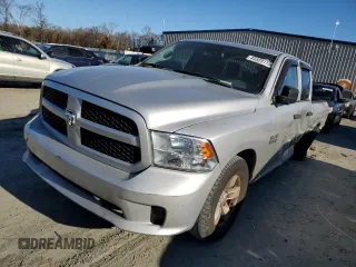 2016 Ram 1500 Express with VIN 1C6RR6FG9GS263971, listed as a Copart auction lot 45503175 with 120,137 mi miles and Salvage title. Bid and sale history available at DreamBid. Image 1.