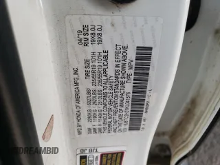 2019 Acura RDX with VIN 5J8TC2H31KL041576, listed as a Copart auction lot 53630195 with 75,325 mi miles and Salvage title. Bid and sale history available at DreamBid. Image 13.