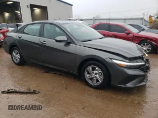 2024 Hyundai Elantra SE with VIN KMHLL4DG0RU747876, listed as a Copart auction lot 88356935 with 11,420 mi miles and Salvage Title. Bid and sale history available at DreamBid. Image 4.