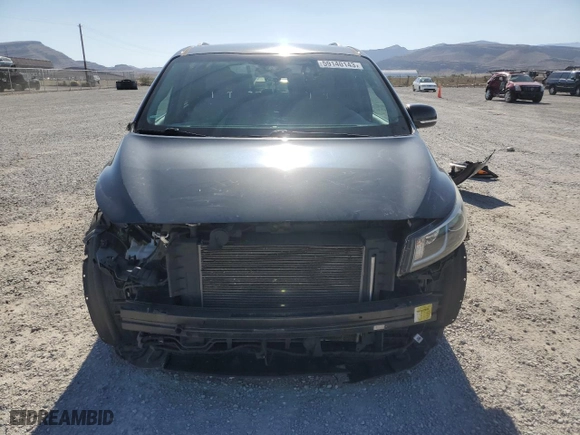 2015 Kia Sedona LX with VIN KNDMB5C1XF6075212, listed as a Copart auction lot 59140143 with NaN miles and Salvage Title. Bid and sale history available at carsss.com. Image 5.