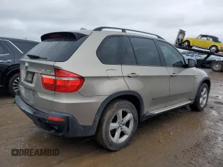 2008 BMW X5 3.0si with VIN 5UXFE43568L009580, listed as a Copart auction lot 47885775 with 147,966 mi miles and Salvage Title. Bid and sale history available at carsss.com. Image 3.