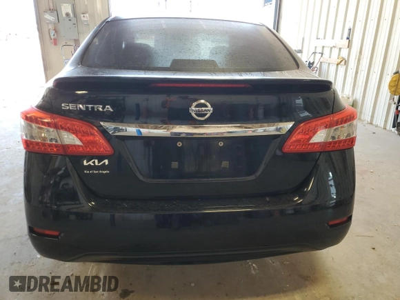 2015 Nissan Sentra SV with VIN 3N1AB7AP6FY285047, listed as a Copart auction lot 54151275 with 104,978 mi miles and Salvage Title. Bid and sale history available at DreamBid. Image 6.