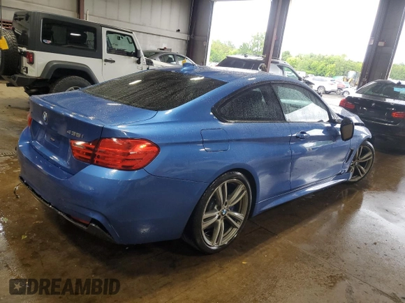 2014 BMW 4 Series 435i xDrive z VIN WBA3R5C59EK188095, wystawiony jako Copart lot #58068705 z przebiegiem 102 884 mil mil oraz Szkoda całkowita • Salvage title. Historia ofert i sprzedaży dostępna na DreamBid. Obrazek 3.