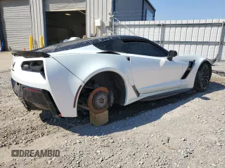 2019 Chevrolet Corvette Grand Sport 2LT with VIN 1G1YY2D70K5100855, listed as a Copart auction lot 47391075 with 28,474 mi miles and Clean Title. Bid and sale history available at carsss.com. Image 3.