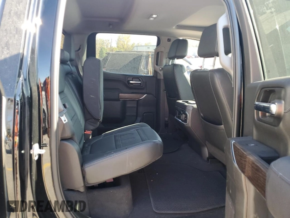 2022 GMC Sierra 1500 Limited Denali with VIN 3GTU9FELXNG146700, listed as a Copart auction lot 77388844 with 76,747 mi miles and Salvage Title. Bid and sale history available at carsss.com. Image 10.