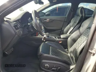 2019 Audi S4 Premium Plus with VIN WAUB4AF45KA067913, listed as a Copart auction lot 59495224 with 39,625 mi miles and Salvage Title. Bid and sale history available at carsss.com. Image 7.