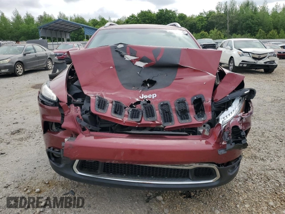2017 Jeep Cherokee Limited z VIN 1C4PJLDB9HW533708, wystawiony jako Copart lot #53790265 z przebiegiem 150 963 mil mil oraz Szkoda całkowita • Salvage title. Historia ofert i sprzedaży dostępna na DreamBid. Obrazek 5.