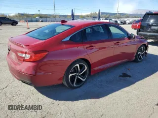 2018 Honda Accord Sedan Sport 1.5T with VIN 1HGCV1F39JA190240, listed as a Copart auction lot 46372735 with 148,929 mi miles and Salvage Title. Bid and sale history available at carsss.com. Image 3.