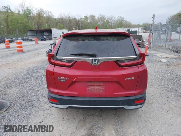2021 Honda CR-V EX-L with VIN 5J6RW2H8XML022453, listed as a IAAI auction lot 42114122 with 55,550 mi miles and . Bid and sale history available at DreamBid. Image 16.