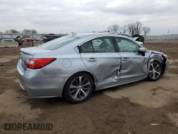 2017 Subaru Legacy Limited with VIN 4S3BNEN68H3040227, listed as a Copart auction lot 81177864 with 48,341 mi miles and Salvage Title. Bid and sale history available at carsss.com. Image 3.
