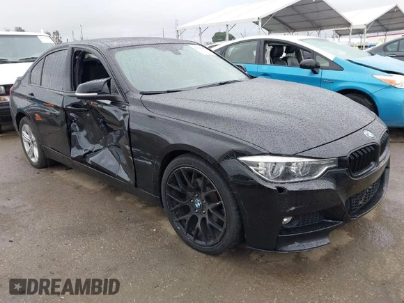 2016 BMW 3 Series 328i with VIN WBA8E9G52GNU28110, listed as a IAAI auction lot 41788797 with 96,910 mi miles. Bid and sale history available at carsss.com. Image 1.