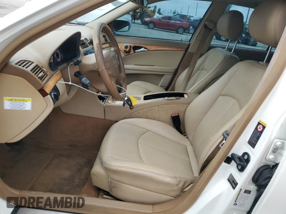 2008 Mercedes-Benz E 350 Luxury z VIN WDBUF56X88B250022, wystawiony jako Copart lot #59788895 z przebiegiem 110 565 mil mil oraz Szkoda całkowita • Salvage title. Historia ofert i sprzedaży dostępna na DreamBid. Obrazek 7.
