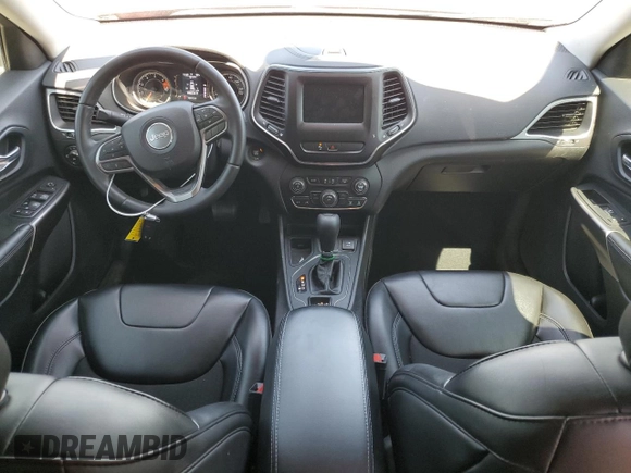 2019 Jeep Cherokee Latitude Plus with VIN 1C4PJLLB9KD373205, listed as a Copart auction lot 52034245 with 49,912 mi miles and Salvage title. Bid and sale history available at DreamBid. Image 8.