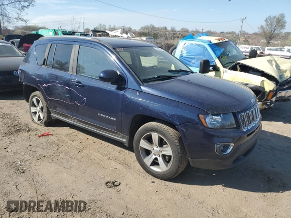 2016 Jeep Compass High Altitude Edition with VIN 1C4NJDEB2GD730001, listed as a Copart auction lot 47213443 with 108,977 mi miles. Bid and sale history available at carsss.com. Image 4.