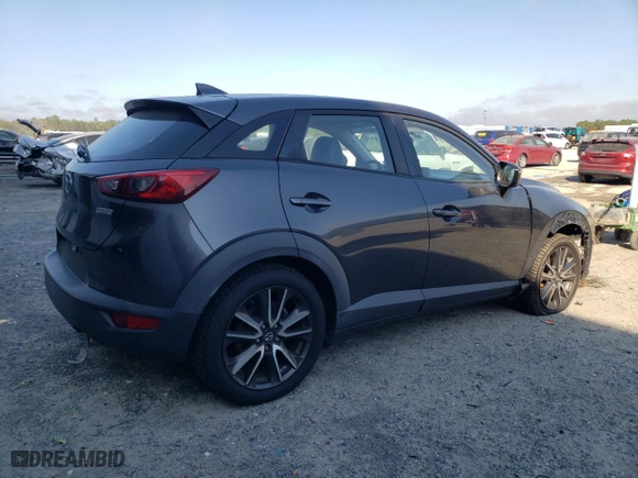 2017 Mazda CX-3 Touring with VIN JM1DKFC71H0141369, listed as a Copart auction lot 44704115 with 83,410 mi miles and Salvage Title. Bid and sale history available at carsss.com. Image 3.