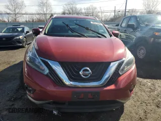 2018 Nissan Murano SL with VIN 5N1AZ2MH5JN130488, listed as a Copart auction lot 48911695 with 133,871 mi miles and Salvage Title. Bid and sale history available at DreamBid. Image 5.