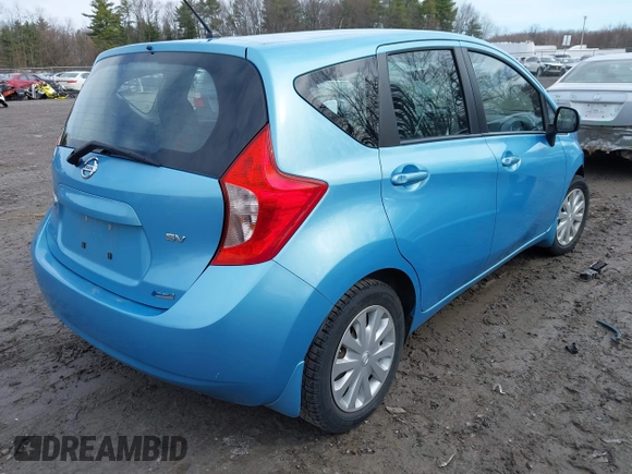 2014 Nissan Note S Plus with VIN 3N1CE2CP0EL437562, listed as a IAAI auction lot 42016066 with 43,228 mi miles and . Bid and sale history available at DreamBid. Image 4.