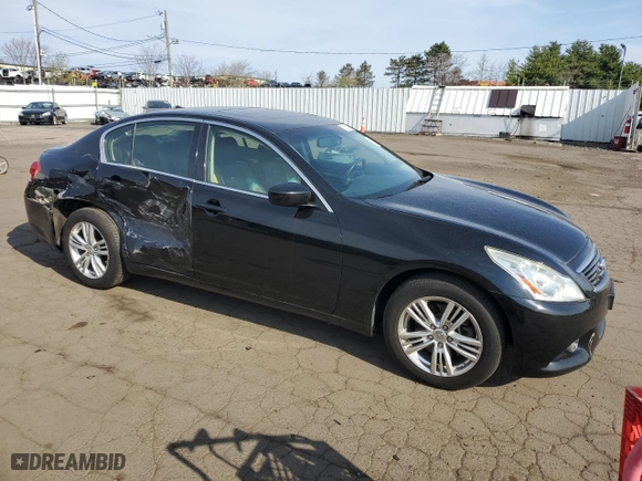 2013 Infiniti G37 Sedan x with VIN JN1CV6AR0DM769534, listed as a Copart auction lot 53759915 with 157,203 mi miles and Salvage Title. Bid and sale history available at carsss.com. Image 4.