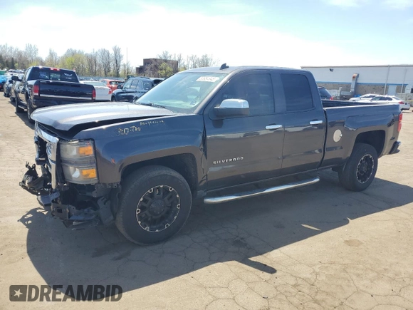 2014 Chevrolet Silverado 1500 LT with VIN 1GCRCREH0EZ415162, listed as a Copart auction lot 53954945 with 232,391 mi miles and Salvage Title. Bid and sale history available at DreamBid. Image 1.