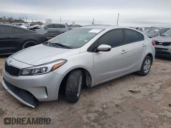2018 Kia Forte LX with VIN 3KPFK4A73JE193261, listed as a IAAI auction lot 41645310 with 52,067 mi miles. Bid and sale history available at carsss.com. Image 17.