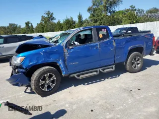 2018 Chevrolet Colorado z VIN 1GCHSDEN0J1127951, wystawiony jako Copart lot #77779544 z przebiegiem Nie podano mil oraz Szkoda całkowita • Salvage title. Historia ofert i sprzedaży dostępna na DreamBid. Obrazek 1.