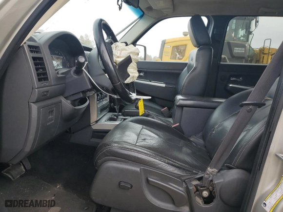 2009 Jeep Liberty Limited with VIN 1J8GN58K39W507318, listed as a Copart auction lot 80220504 with 222,541 mi miles and Salvage Title. Bid and sale history available at carsss.com. Image 7.
