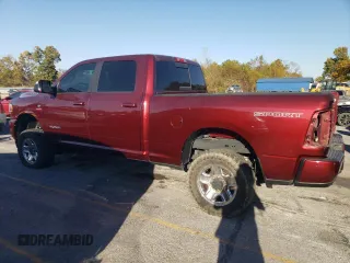 2021 Ram 2500 Big Horn with VIN 3C6UR5DL1MG581624, listed as a Copart auction lot 79247974 with 50,828 mi miles and Salvage title. Bid and sale history available at DreamBid. Image 2.