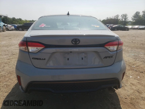 2021 Toyota Corolla SE with VIN 5YFM4MCE0MP080769, listed as a Copart auction lot 52578413 with 53,778 mi miles. Bid and sale history available at carsss.com. Image 6.