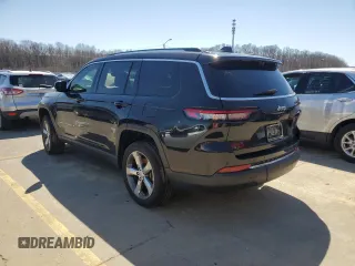 2021 Jeep Grand Cherokee Limited with VIN 1C4RJKBG2M8106998, listed as a Copart auction lot 49034945 with 44,269 mi miles and Salvage Title. Bid and sale history available at DreamBid. Image 2.