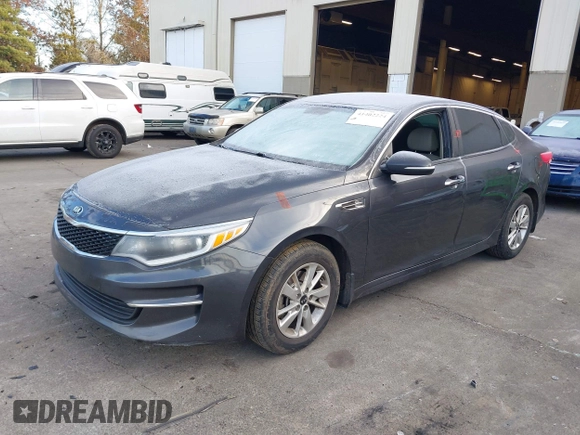 2017 Kia Optima LX with VIN 5XXGT4L32HG156845, listed as a IAAI auction lot 41402224 with 126,529 mi miles. Bid and sale history available at carsss.com. Image 22.