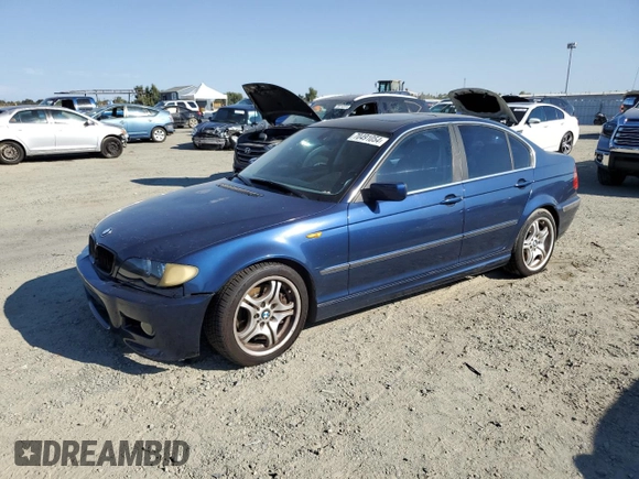 2004 BMW 3 Series 330i with VIN WBAEV53464KM34742, listed as a Copart auction lot 70491054 with 117,925 mi miles and Non Repairable. Bid and sale history available at carsss.com. Image 1.