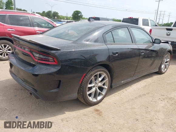2023 Dodge Charger GT with VIN 2C3CDXHG1PH566237, listed as a IAAI auction lot 42180115 with 31,555 mi miles and . Bid and sale history available at carsss.com. Image 4.