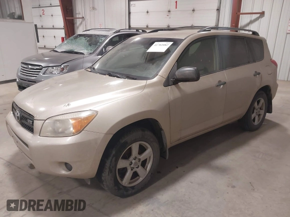 2008 Toyota RAV4 with VIN JTMBK33V185056054, listed as a IAAI auction lot 41702082 with 256,189 mi miles. Bid and sale history available at carsss.com. Image 2.