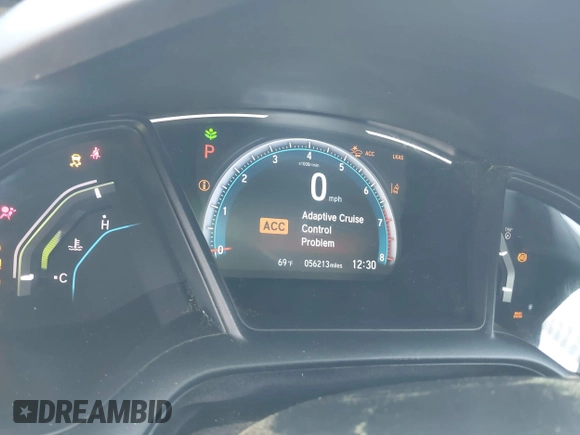 2020 Honda Civic LX with VIN 2HGFC2F61LH568767, listed as a IAAI auction lot 41909755 with 56,213 mi miles and . Bid and sale history available at DreamBid. Image 7.