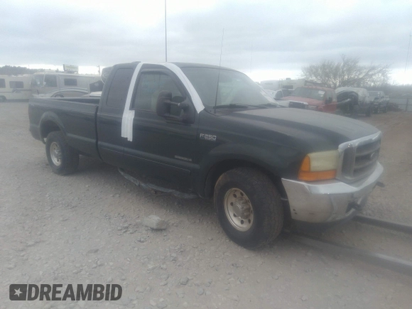 2001 Ford Super Duty F-250 XL with VIN 1FTNX20FX1ED76419, listed as a IAAI auction lot 40859096 with 223,278 mi miles. Bid and sale history available at carsss.com. Image 1.