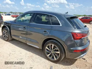 2023 Audi Q5 S line Premium Plus с VIN WA1EAAFY3P2060174, выставлен на аукционе Copart как лот 61779115 с пробегом 53 520 миль миль и Списание • Salvage title. История ставок и продаж доступна на DreamBid. Изображение 2.