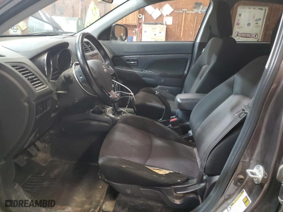 2017 Mitsubishi Outlander Sport ES 2.0 with VIN JA4AP3AU5HZ004565, listed as a Copart auction lot 53265245 with 171,957 mi miles and Salvage Title. Bid and sale history available at carsss.com. Image 7.