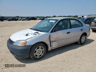 2001 Honda Civic LX z VIN 1HGES16501L011848, wystawiony jako Copart lot #57819465 z przebiegiem 216 827 mil mil oraz Szkody całkowita. Historia ofert i sprzedaży dostępna na DreamBid. Obrazek 1.