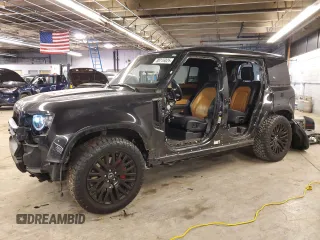 2020 Land Rover Defender X with VIN SALEXEEUXL2033275, listed as a Copart auction lot 88715025 with 62,345 mi miles and Salvage title. Bid and sale history available at DreamBid. Image 1.
