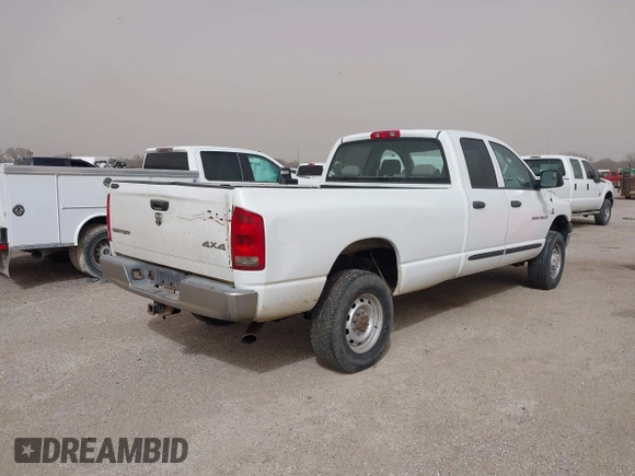 2006 Dodge 3500 Laramie with VIN 3D7LX38C26G163087, listed as a IAAI auction lot 41781782 with 231,151 mi miles. Bid and sale history available at carsss.com. Image 4.