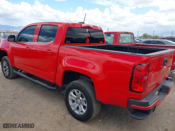 2020 Chevrolet Colorado 2WD LT with VIN 1GCGSCEA9L1205567, listed as a IAAI auction lot 41897045 with 52,142 mi miles. Bid and sale history available at carsss.com. Image 3.