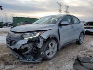 2021 Honda HR-V LX with VIN 3CZRU5H3XMM702749, listed as a Copart auction lot 42146225 with 81,515 mi miles and Salvage Title. Bid and sale history available at carsss.com. Image 1.
