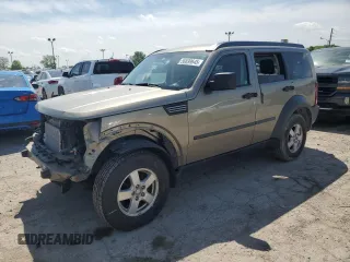 2007 Dodge Nitro SXT z VIN 1D8GU28K27W584592, wystawiony jako Copart lot #56699645 z przebiegiem 137 043 mil mil oraz Szkoda całkowita • Salvage title. Historia ofert i sprzedaży dostępna na DreamBid. Obrazek 1.