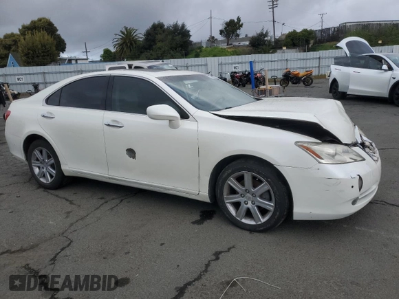 2008 Lexus ES with VIN JTHBJ46G382207286, listed as a Copart auction lot 50668125 with 208,301 mi miles and Salvage Title. Bid and sale history available at carsss.com. Image 4.